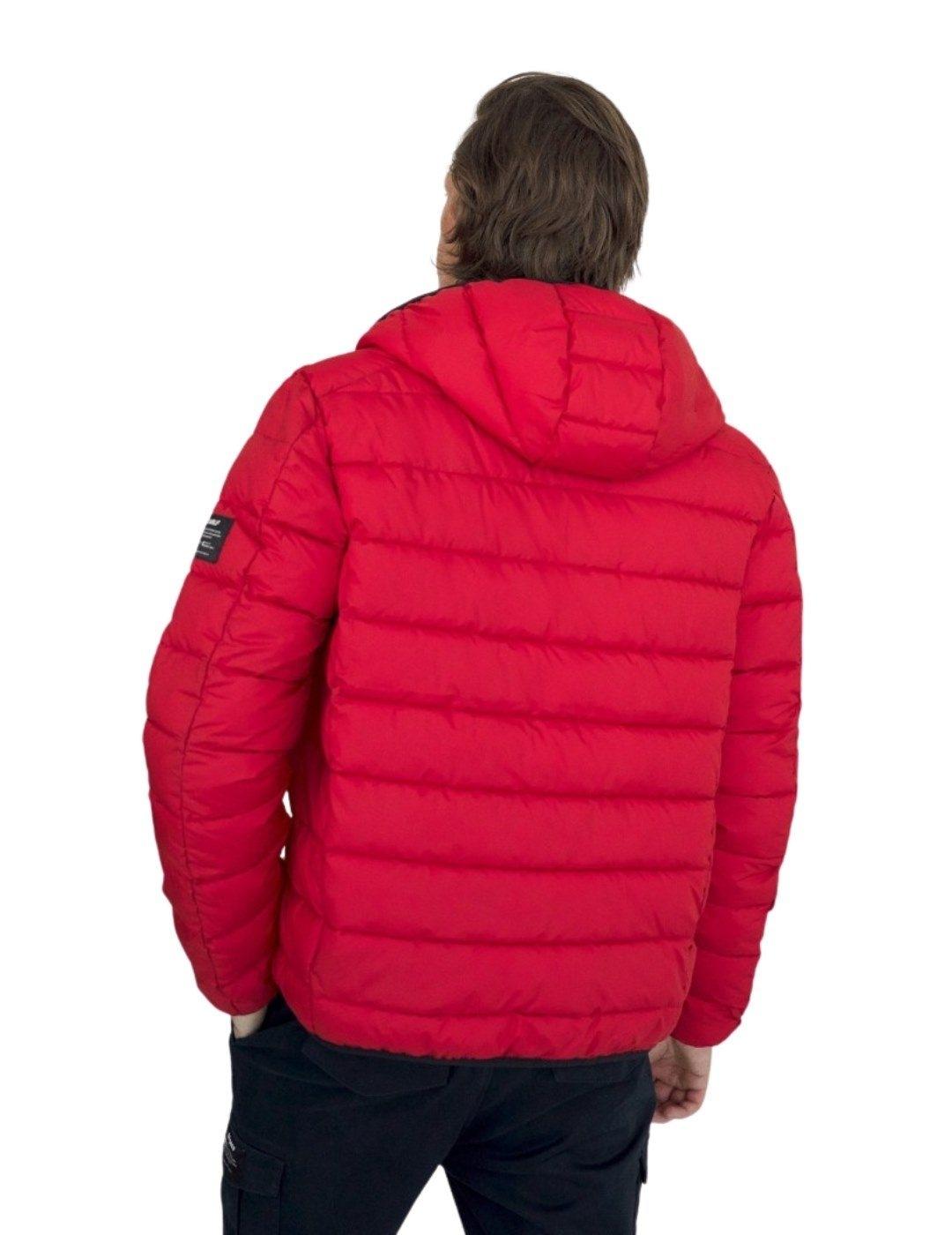 Cazadora Ecoalf  Asp Roja Para Hombre