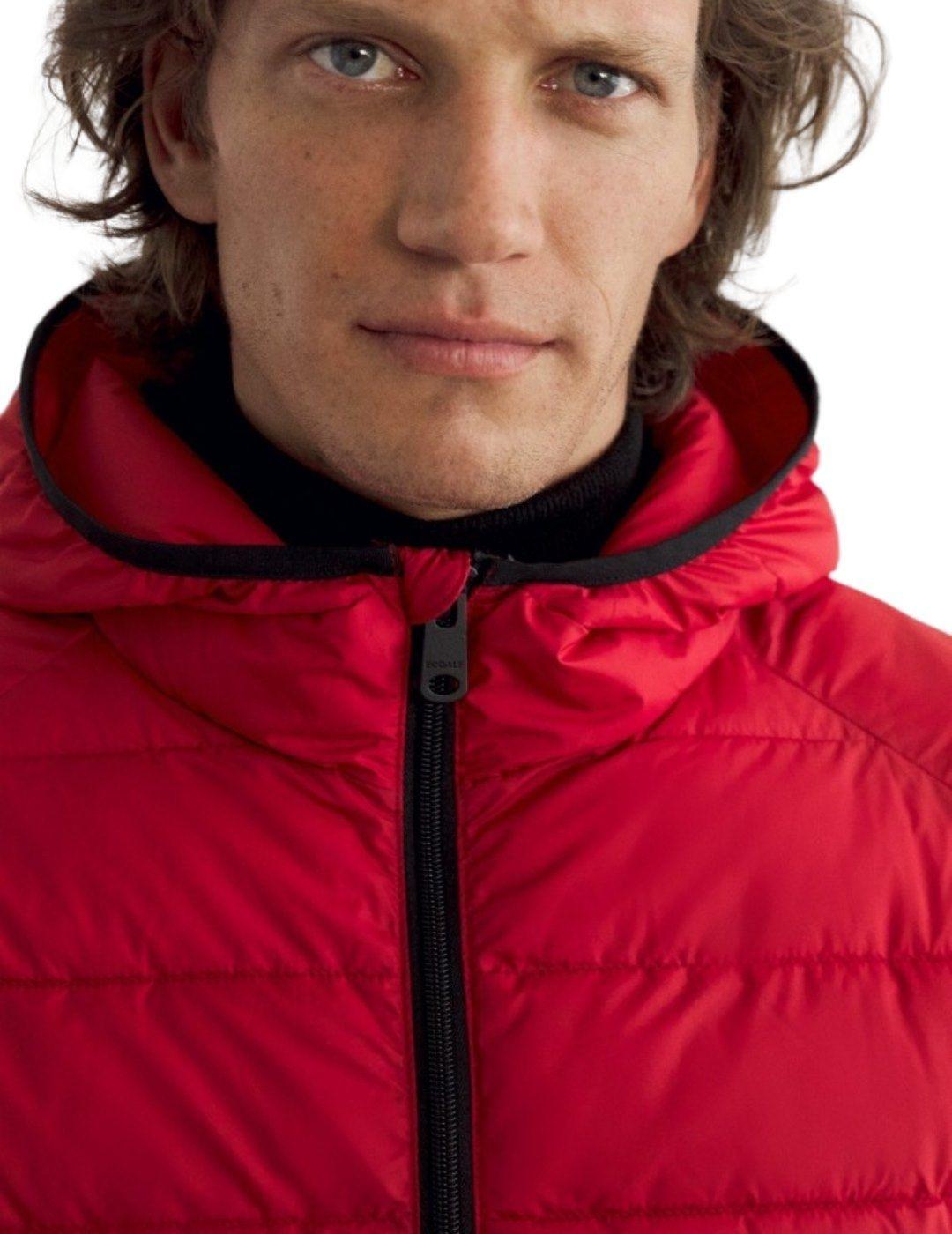 Cazadora Ecoalf  Asp Roja Para Hombre