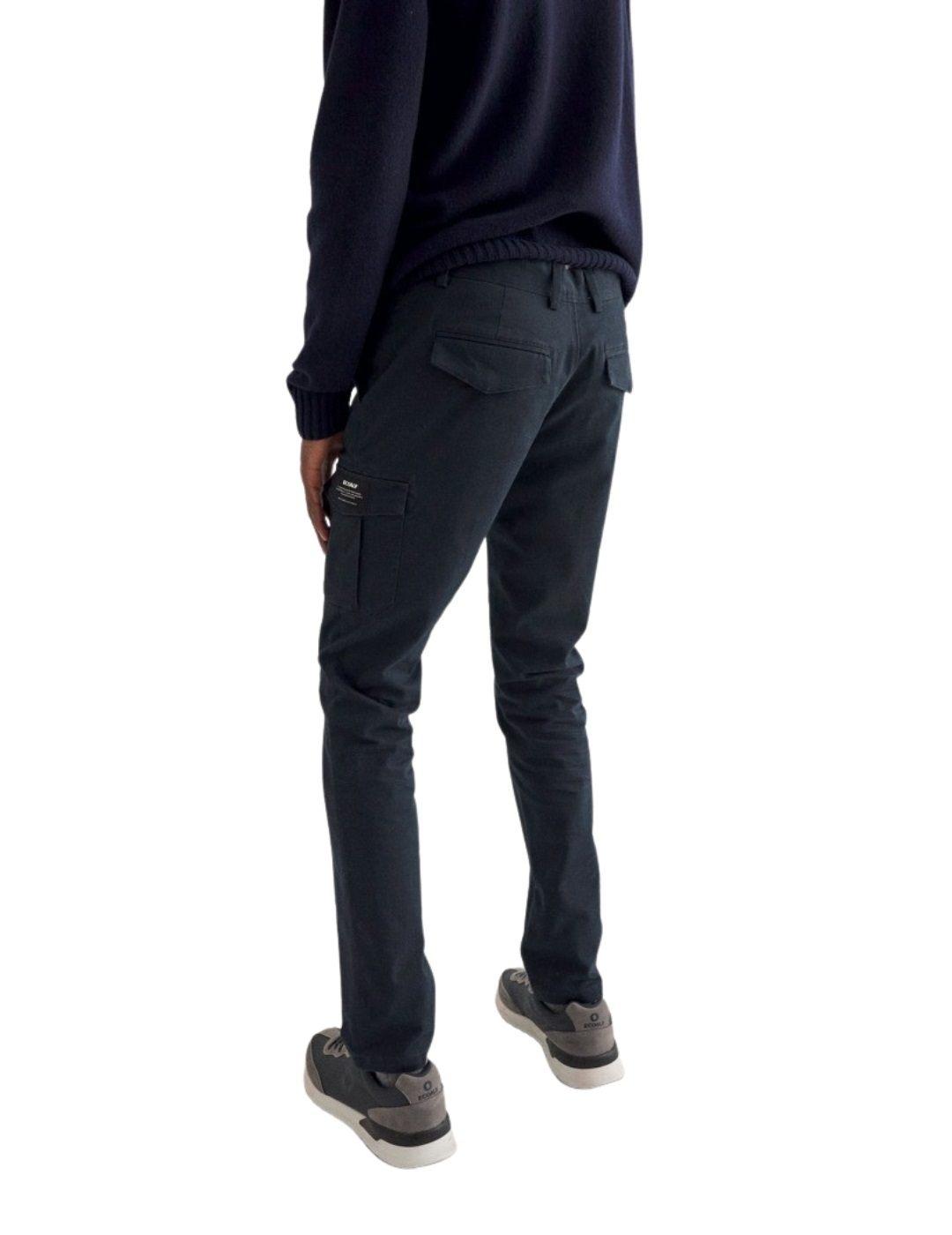 Pantalón Ecoalf Pablo Marino Cargo Para Hombre