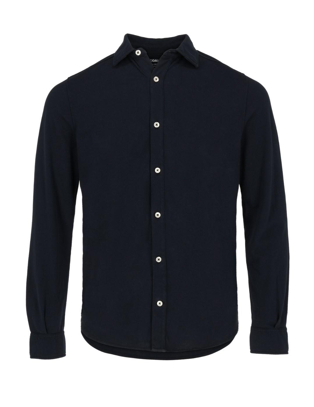 Camisa Ecoalf Gotham Marino Para Hombre