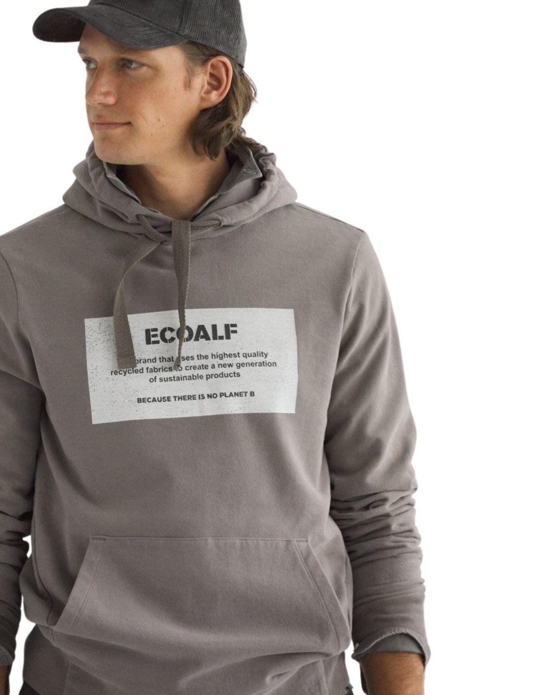 Sudadera Ecoalf  Mandiore Topo Para Hombre