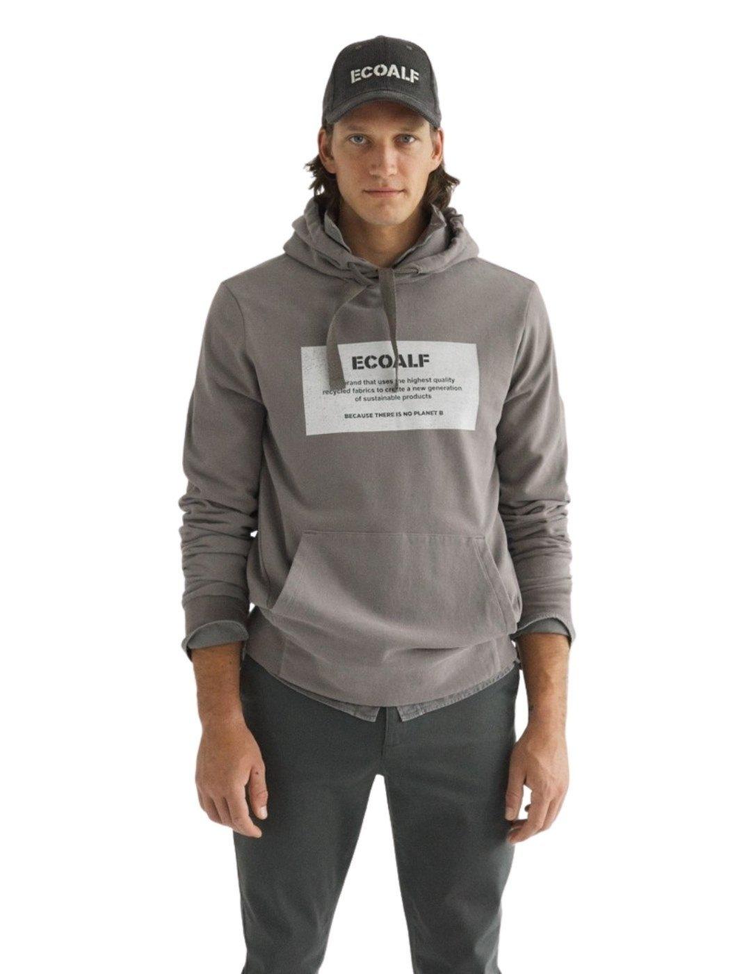 Sudadera Ecoalf  Mandiore Topo Para Hombre