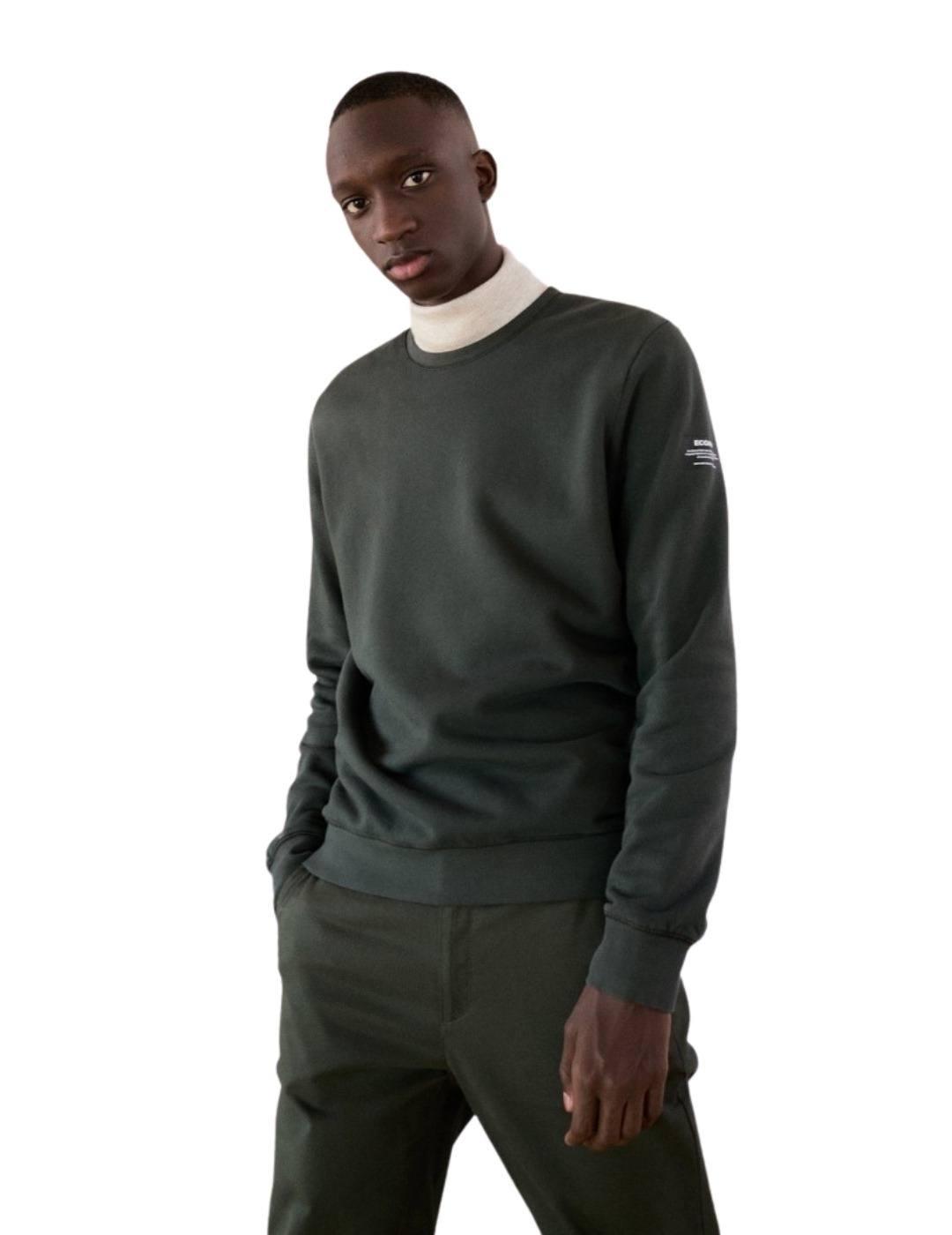 Sudadera Ecoalf Tribeca Khaki Para Hombre