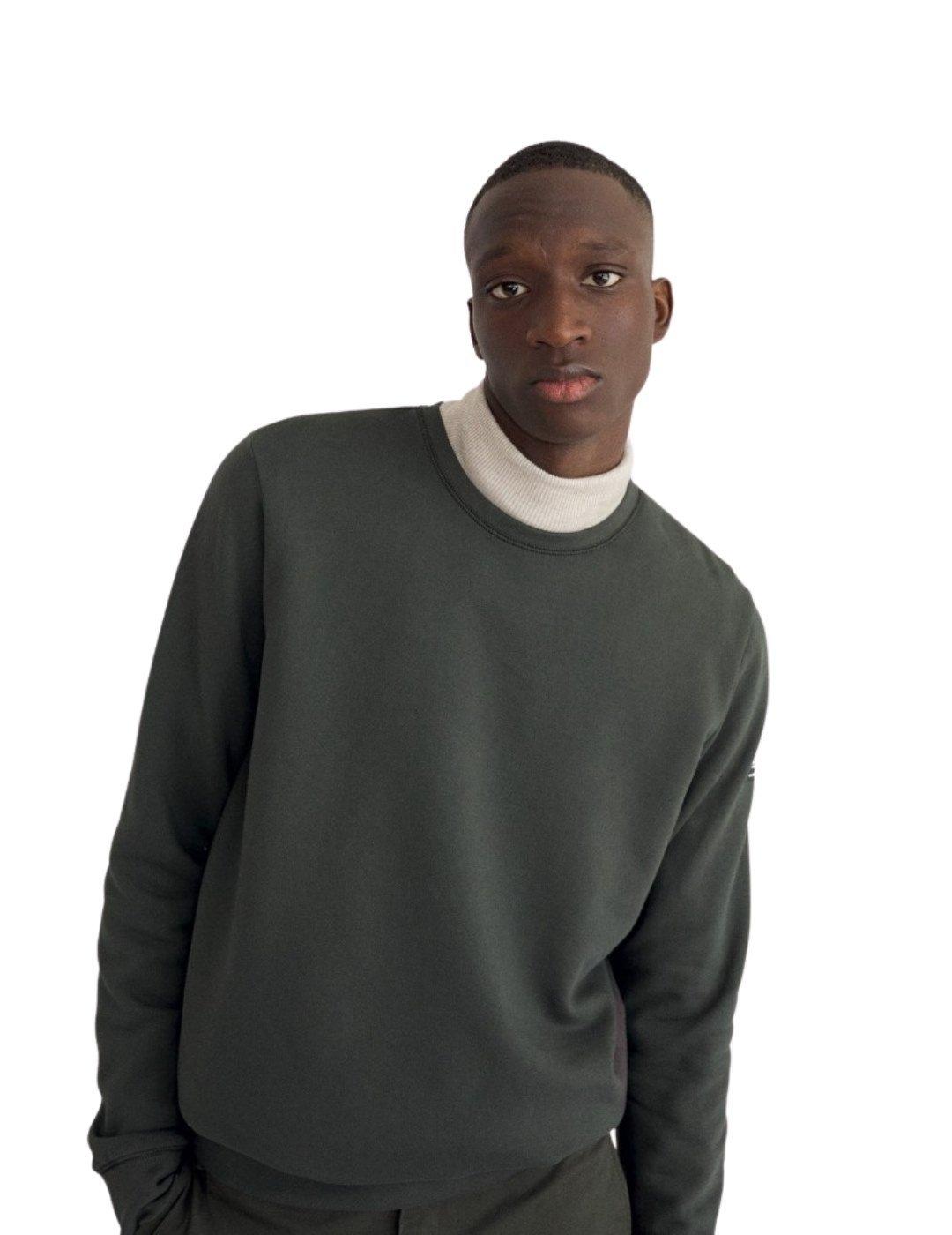 Sudadera Ecoalf Tribeca Khaki Para Hombre