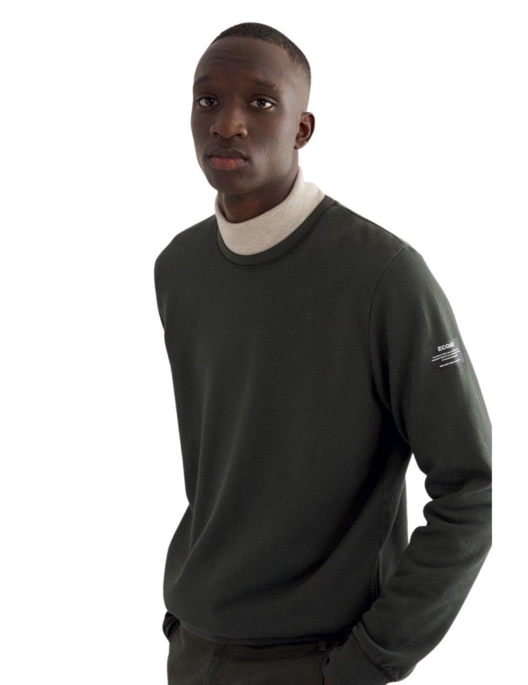 Sudadera Ecoalf Tribeca Khaki Para Hombre