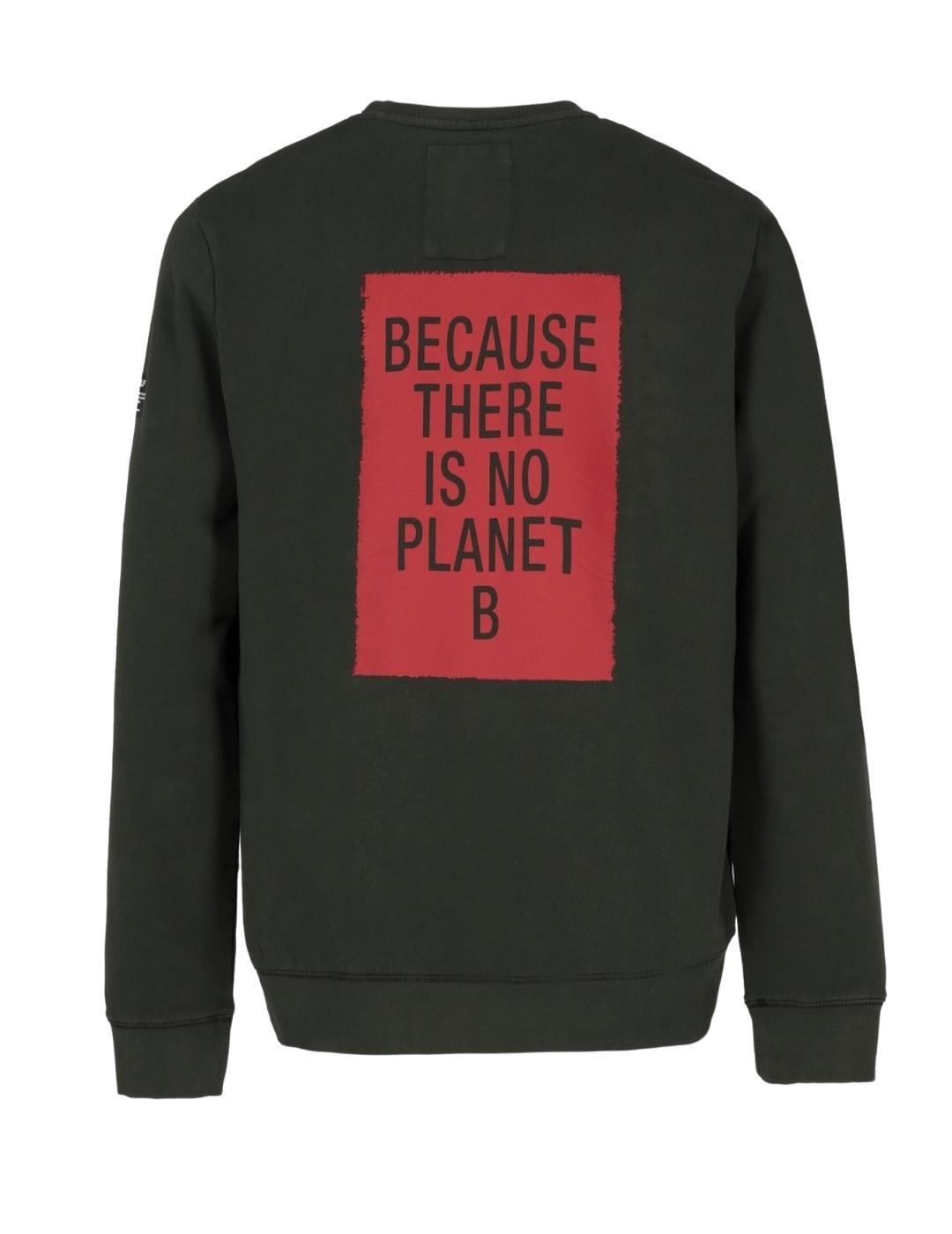 Sudadera Ecoalf Tribeca Khaki Para Hombre