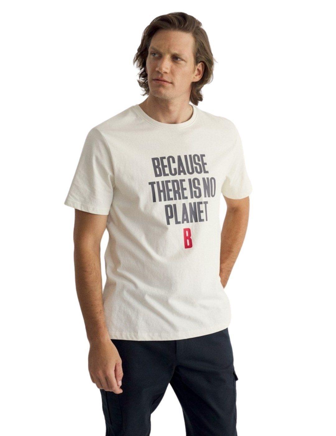 Camiseta Ecoalf Mino Blanca Para Hombre