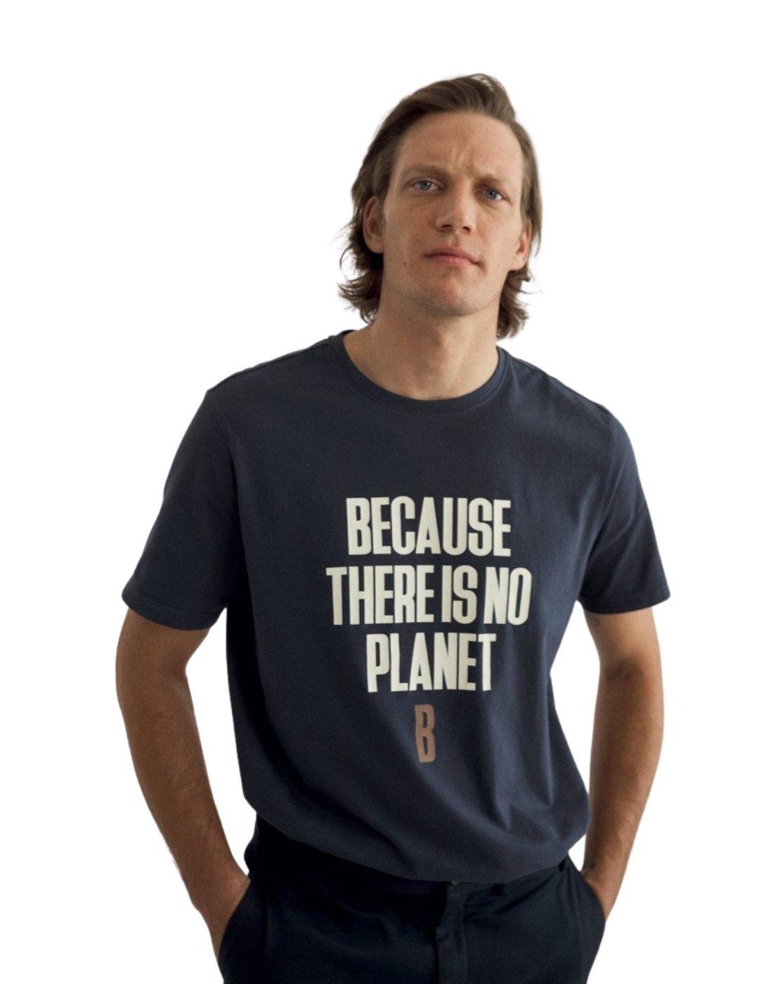 Camiseta Ecoalf Mino Marino Para Hombre