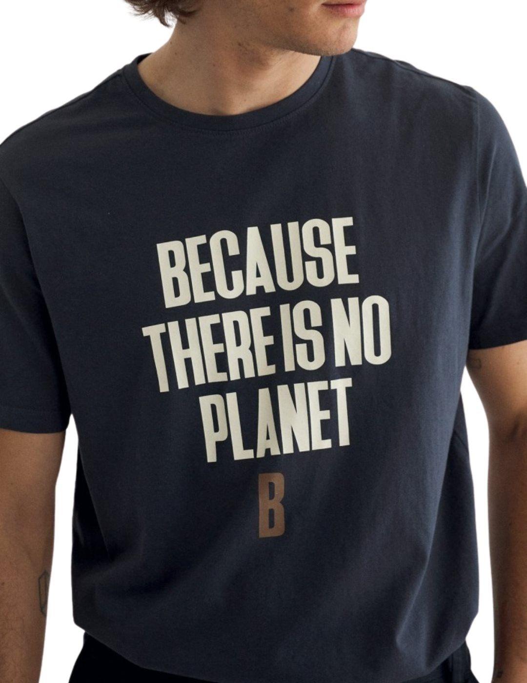 Camiseta Ecoalf Mino Marino Para Hombre