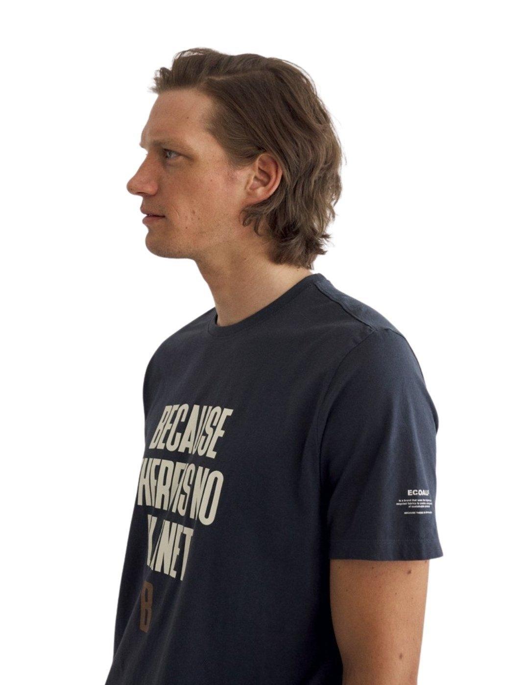 Camiseta Ecoalf Mino Marino Para Hombre