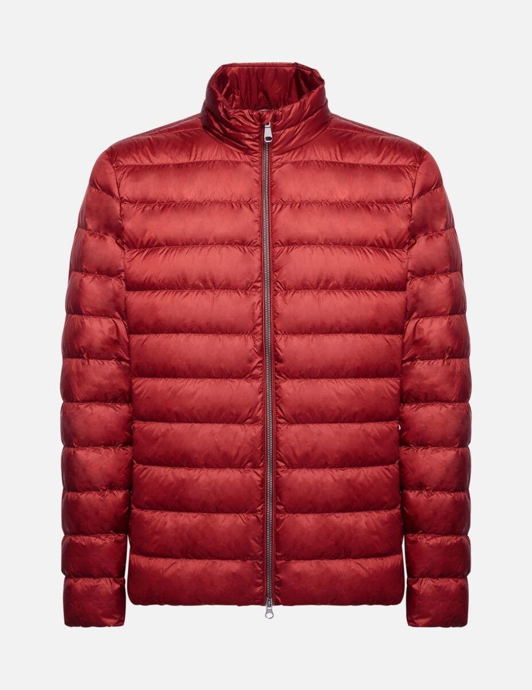 Plumas Geox Derek Corta Rojo Para Hombre