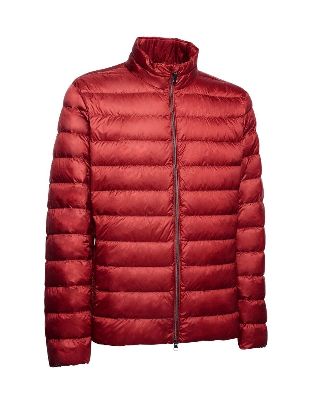 Plumas Geox Derek Corta Rojo Para Hombre