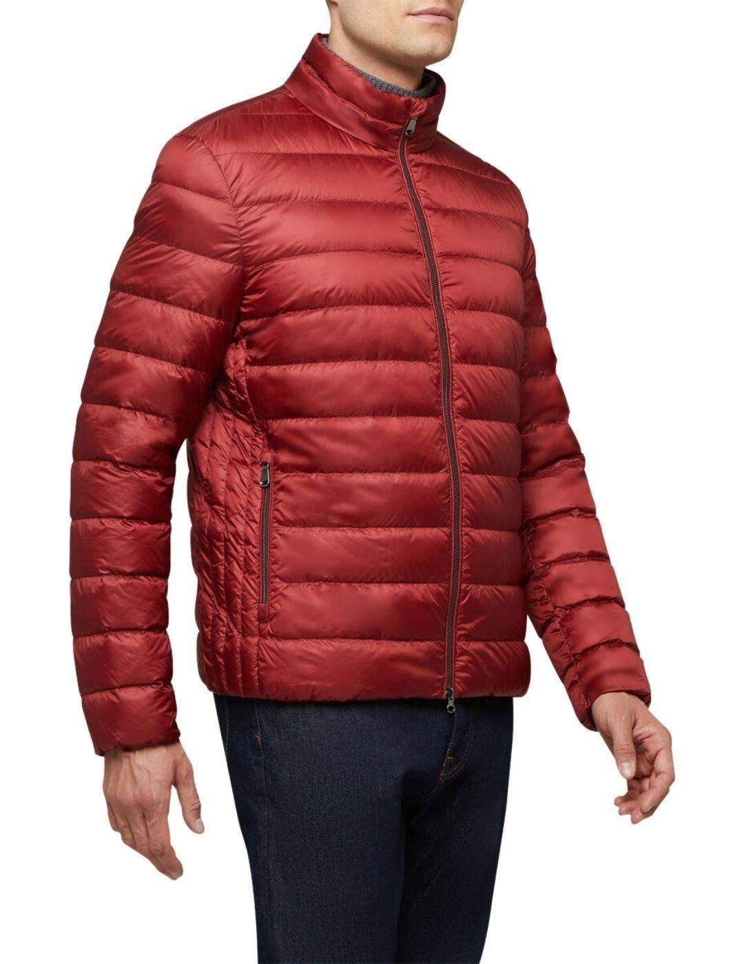 Plumas Geox Derek Corta Rojo Para Hombre