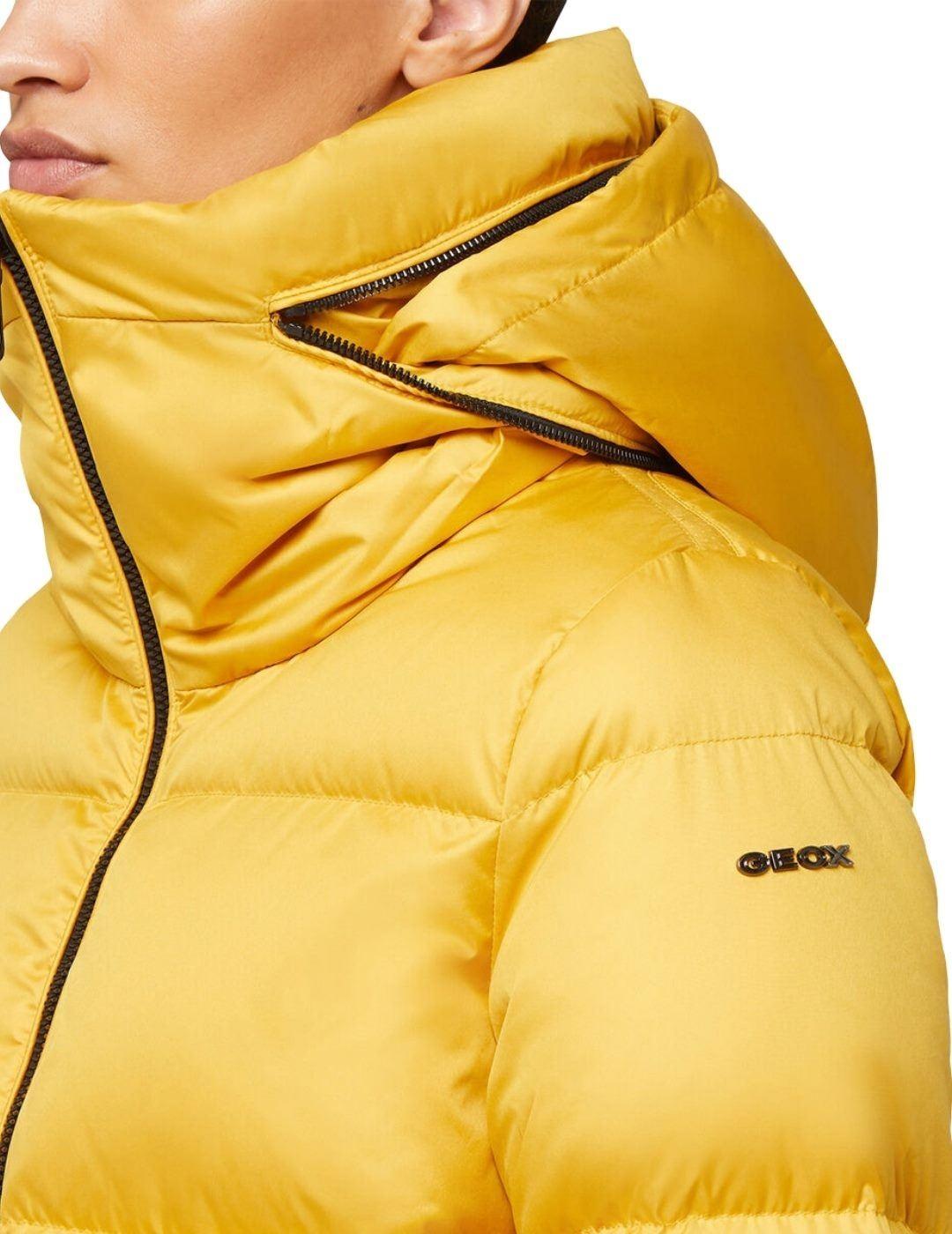 Anorak Geox Camei Amarillo Para Mujer