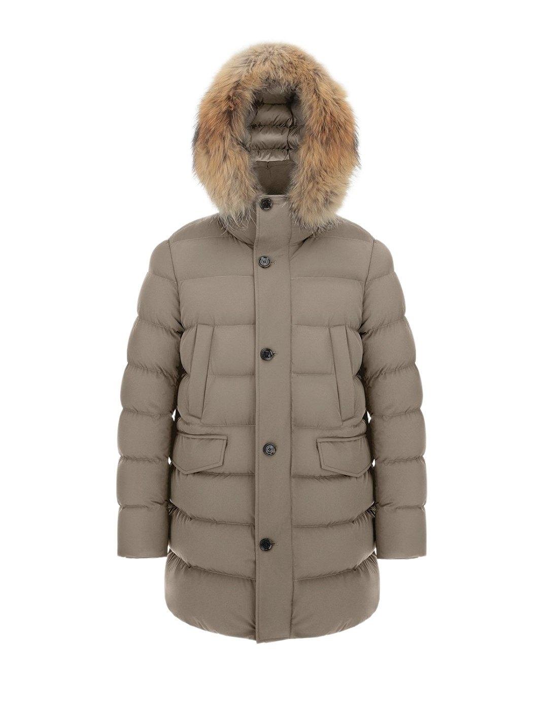 Parka Hetregó Con Pelo Mate Parker Marrón Para Hombre