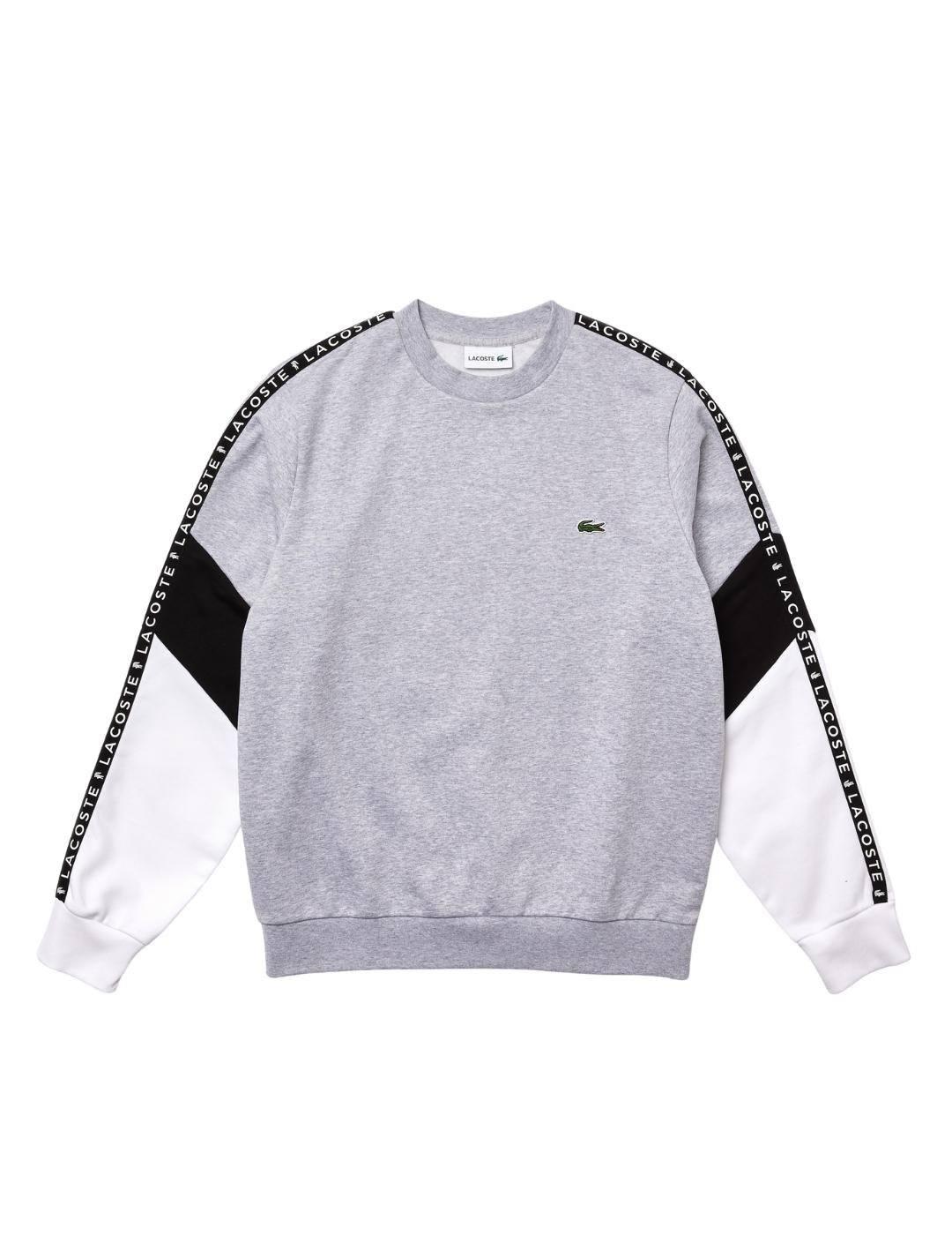 Sudadera Lacoste Bloques de Colores Para Hombre