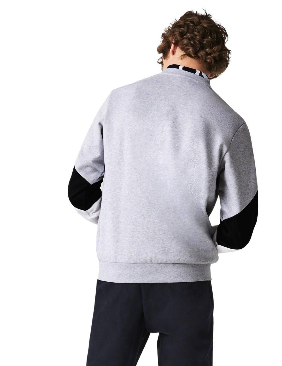 Sudadera Lacoste Bloques de Colores Para Hombre