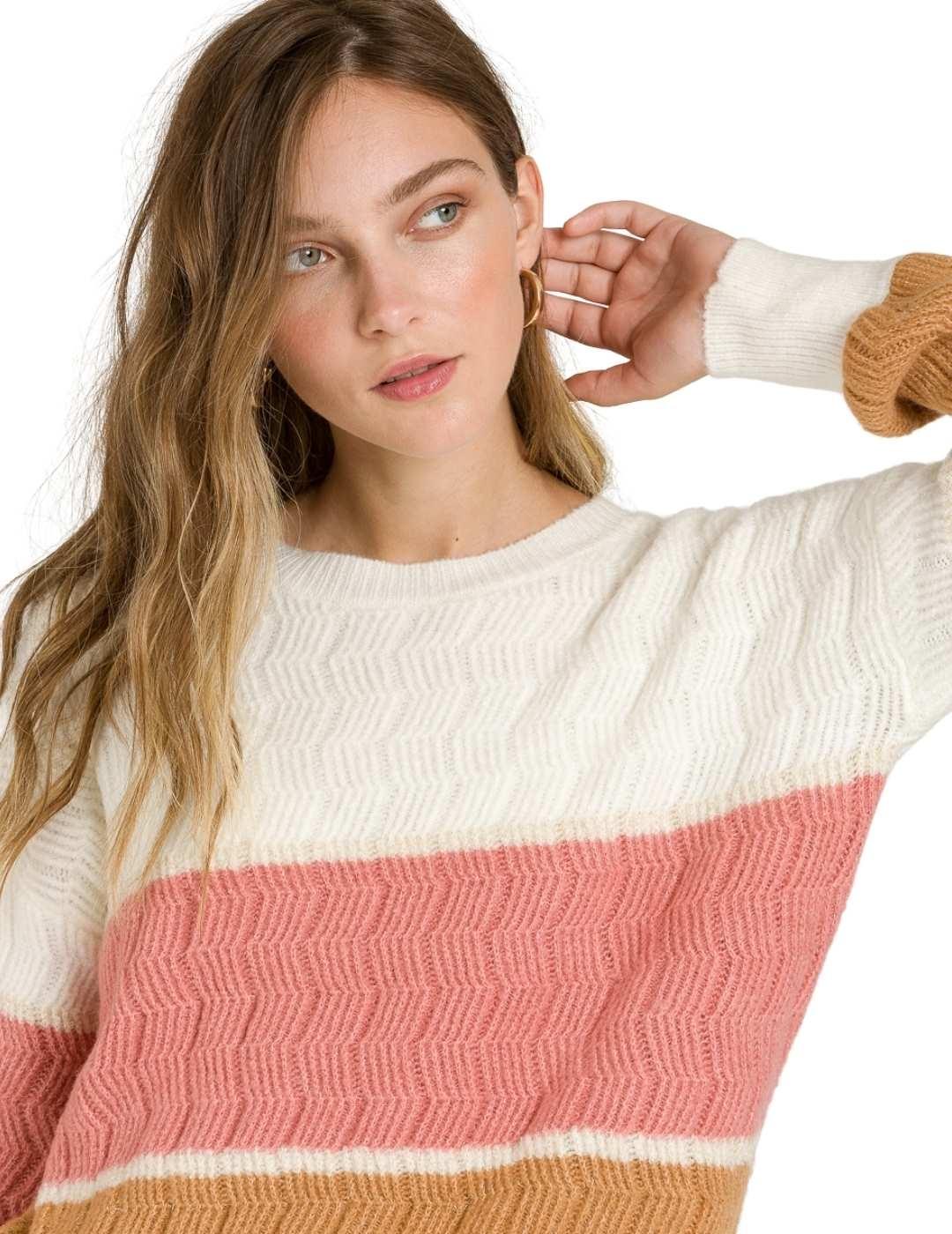 Jersey Naf Naf rayas Multicolor Para Mujer