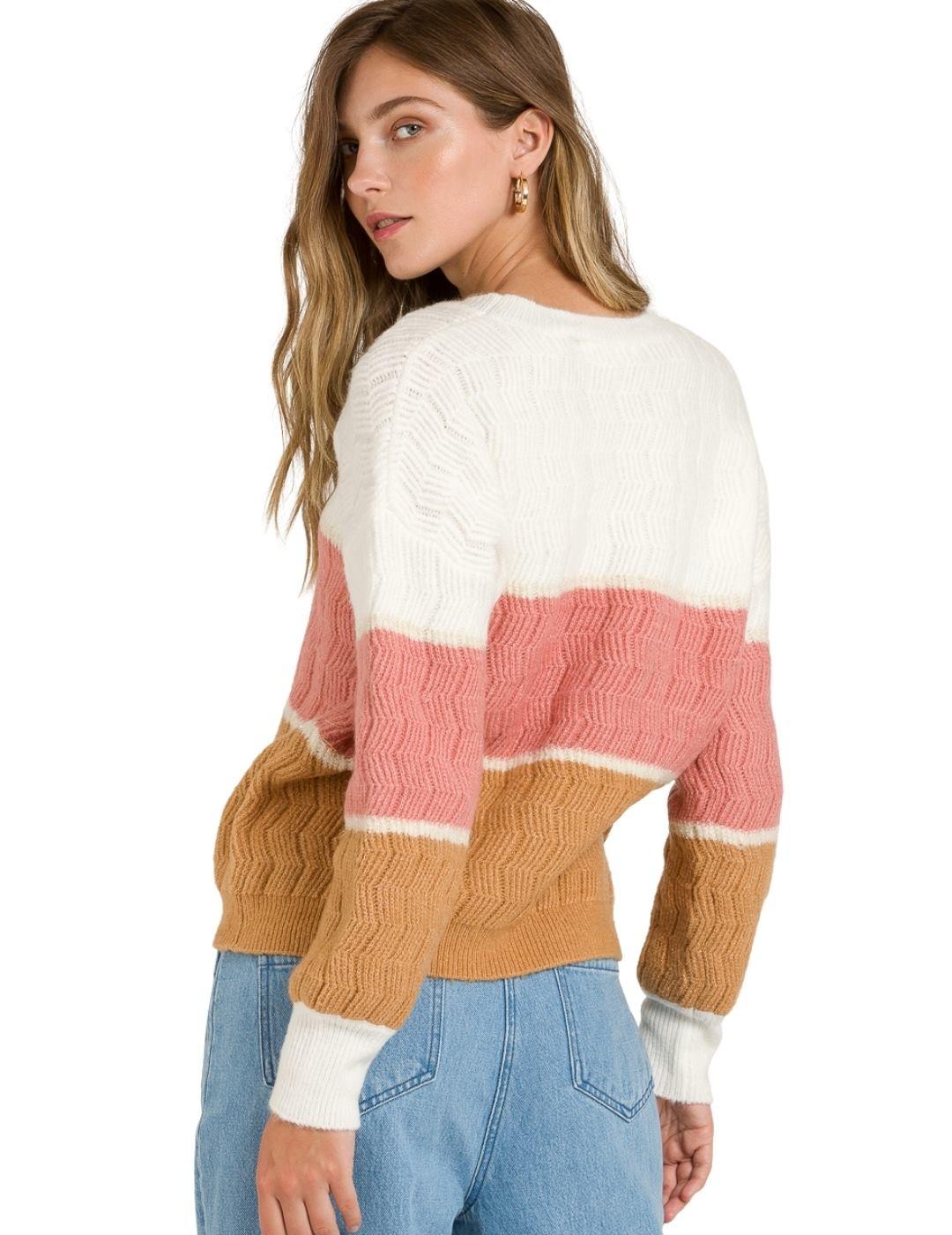 Jersey Naf Naf rayas Multicolor Para Mujer