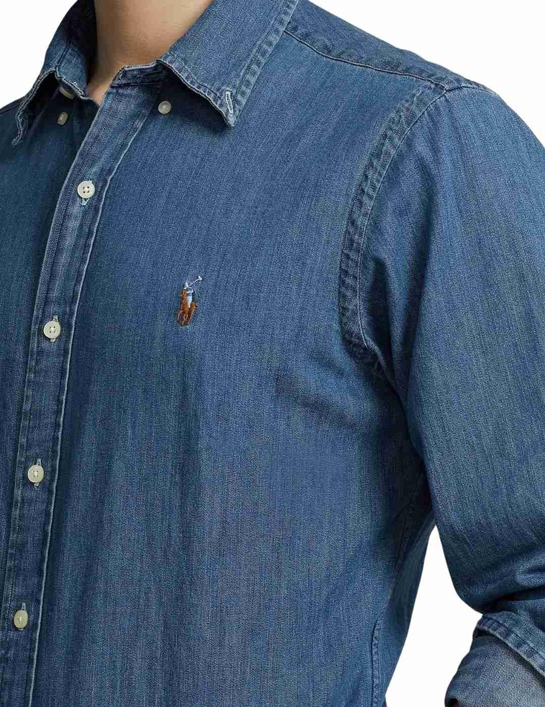 Ralph Lauren Camisa vaquera Custom Fit