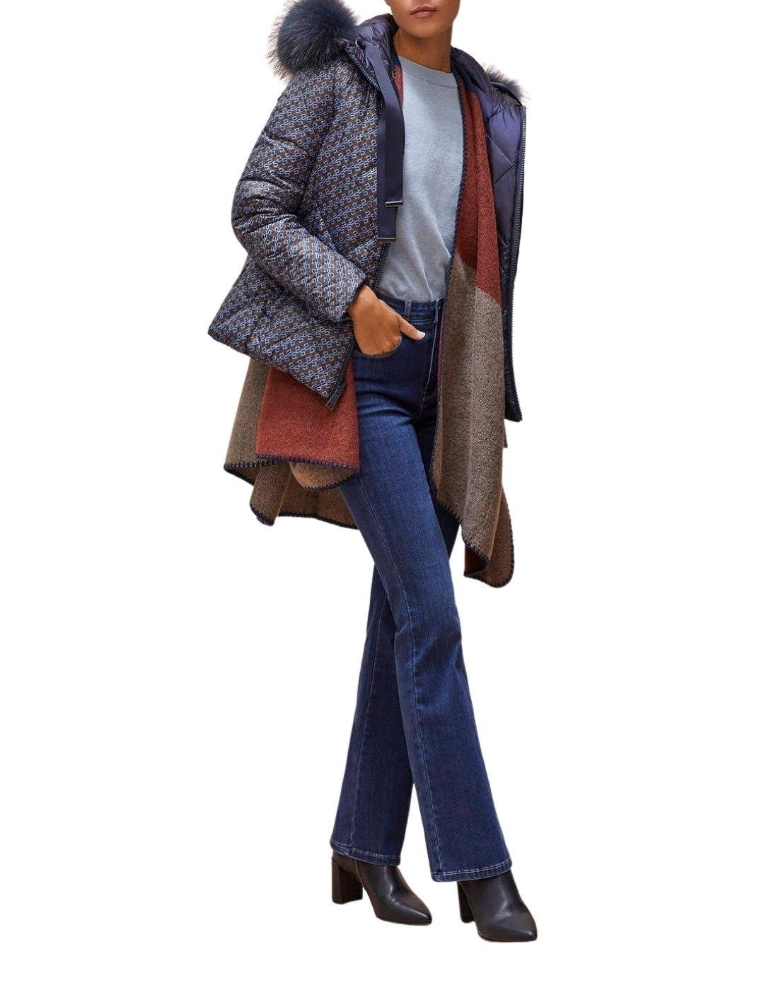 Parka Javier Simorra Estampada Para Mujer