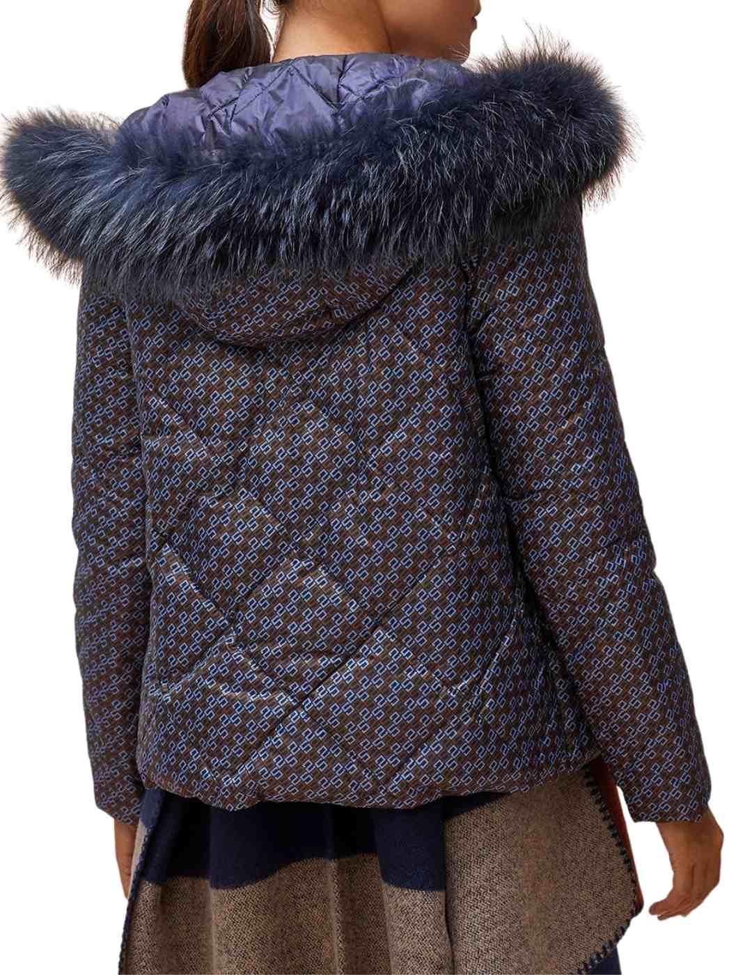 Parka Javier Simorra Estampada Para Mujer