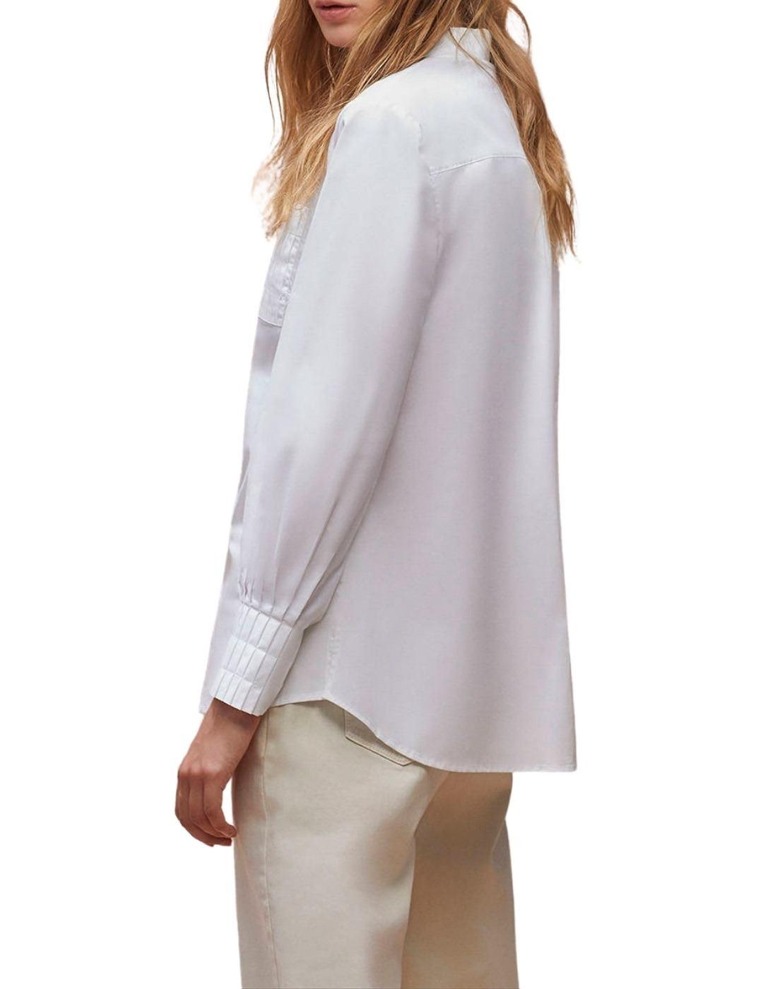Camisa Javier Simorra Blanca Para Mujer