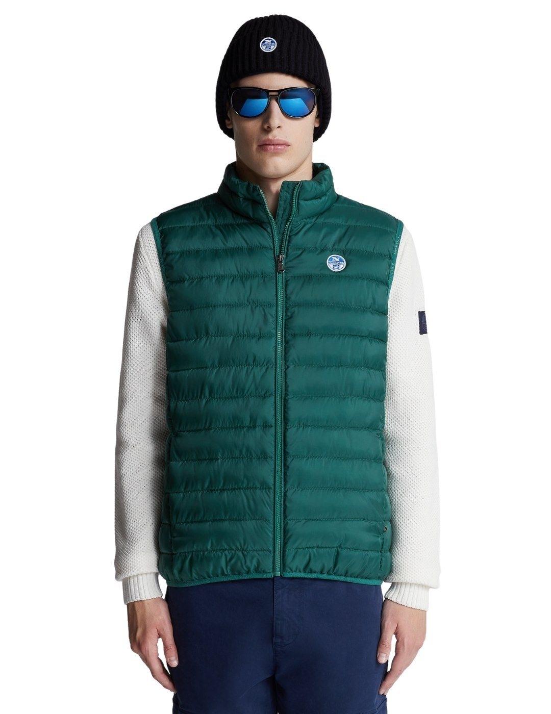 Chaleco North Sails Verde Para Hombre