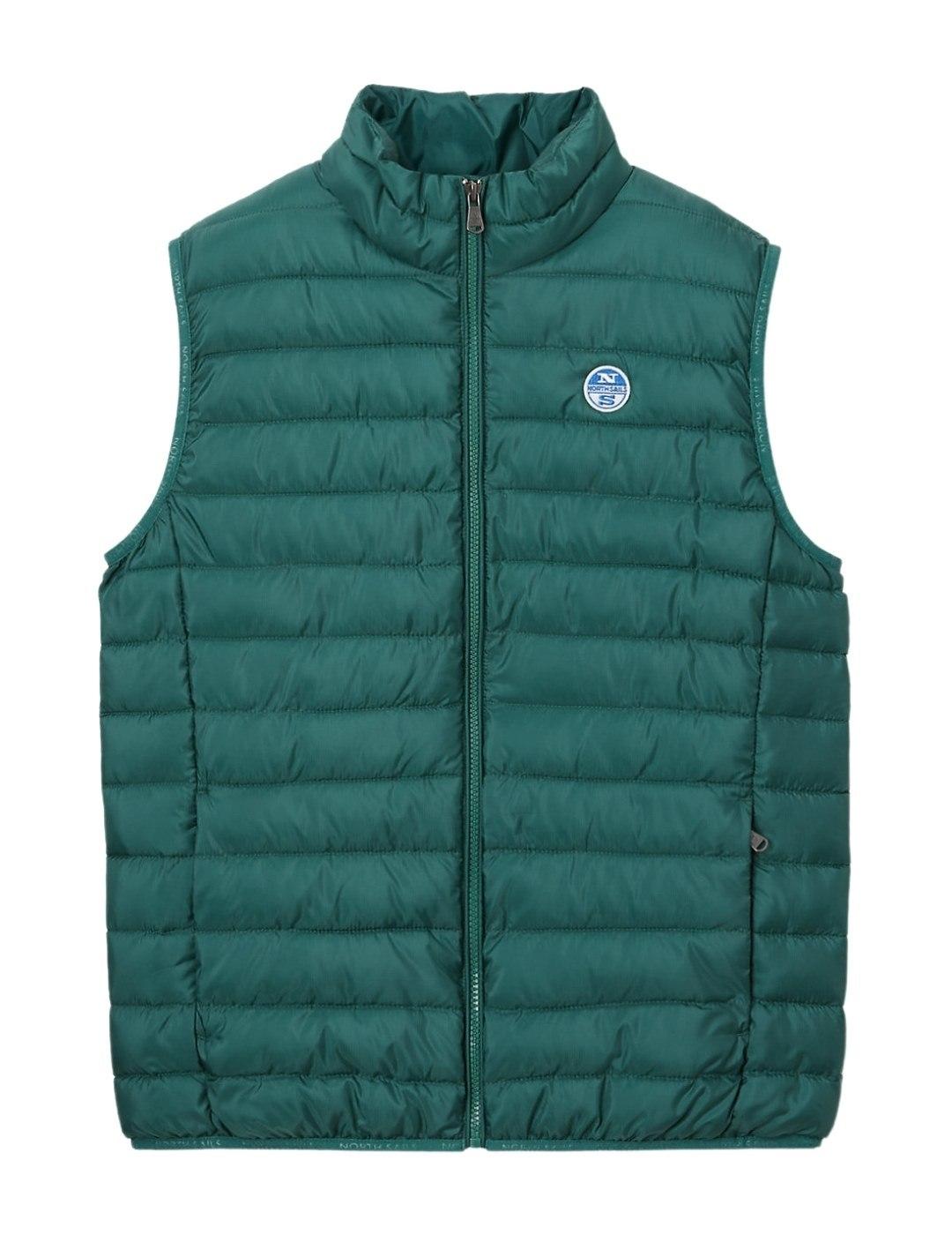Chaleco North Sails Verde Para Hombre