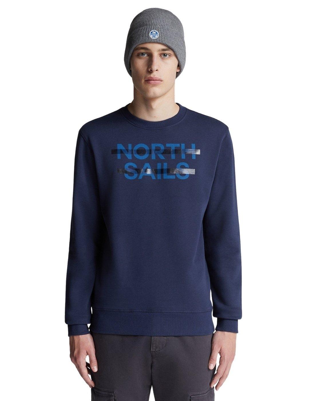 Sudadera North Sails Marino Para Hombre