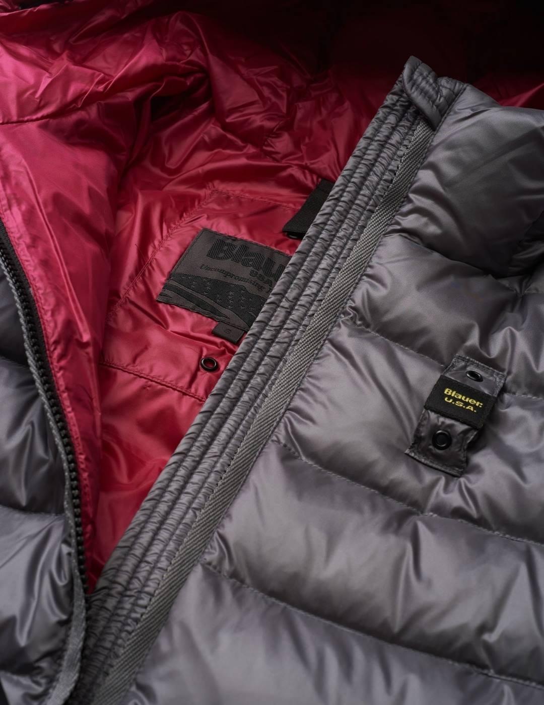 Plumas Blauer Beatrice Gris Para Mujer