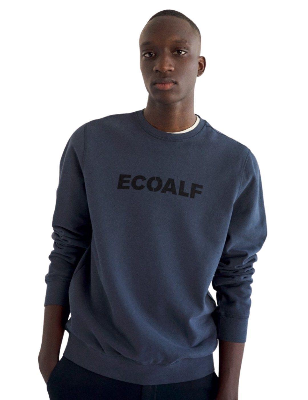 Sudadera Ecoalf Marino Para Hombre
