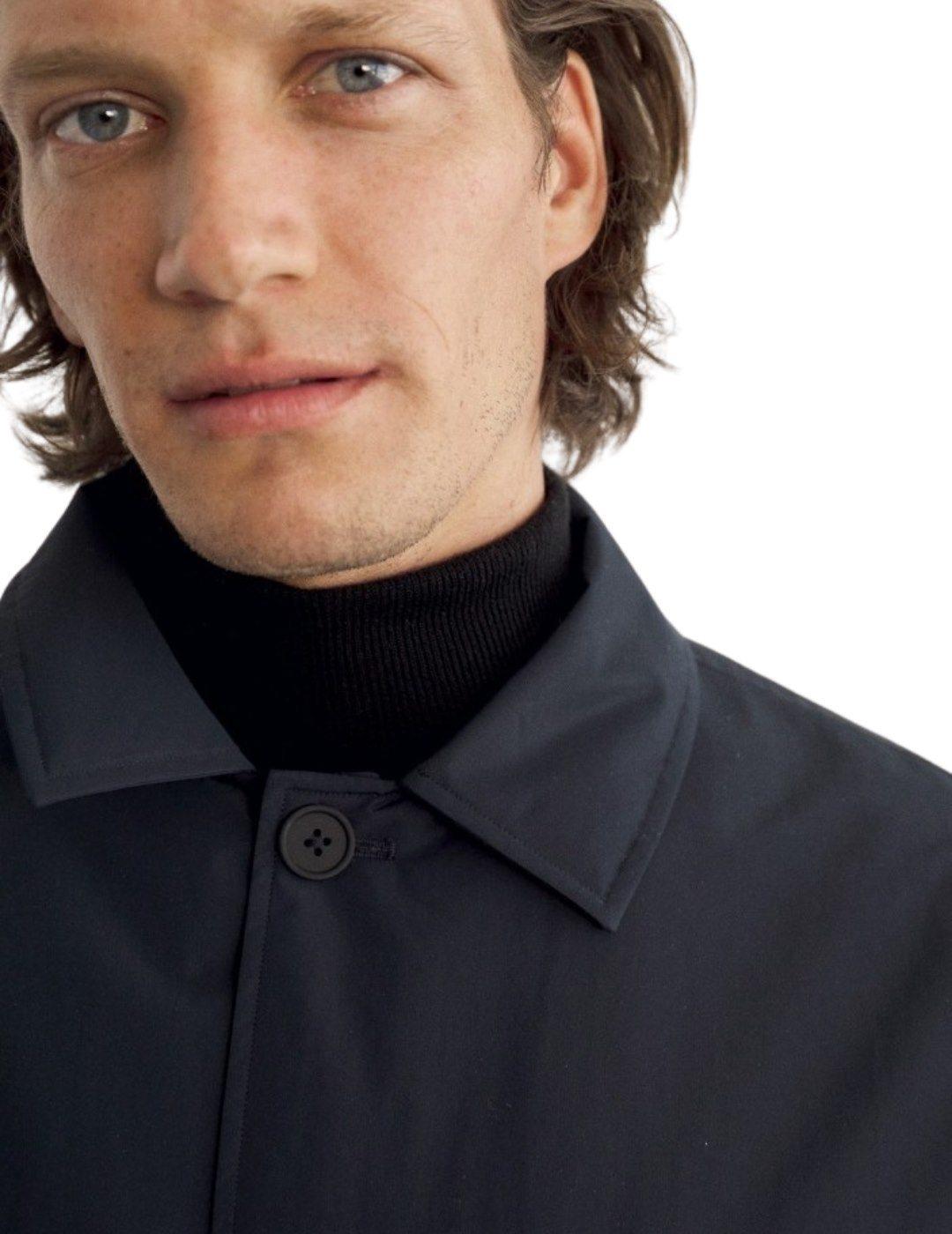 Trench Ecoalf  Hampshire Marino Para Hombre