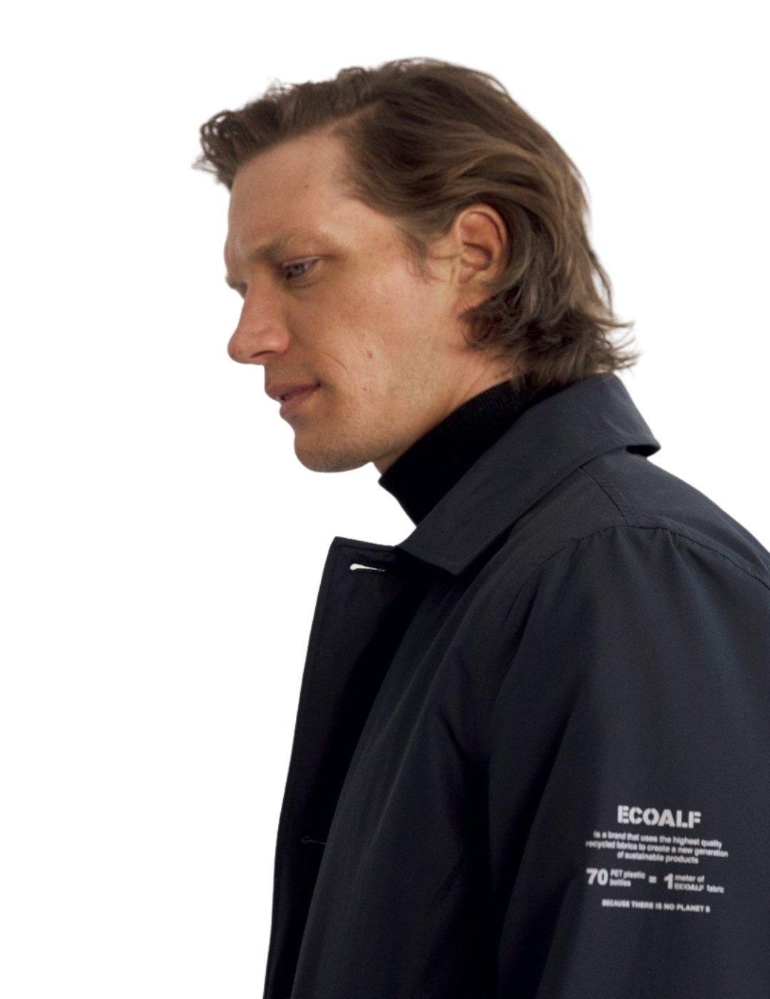 Trench Ecoalf  Hampshire Marino Para Hombre