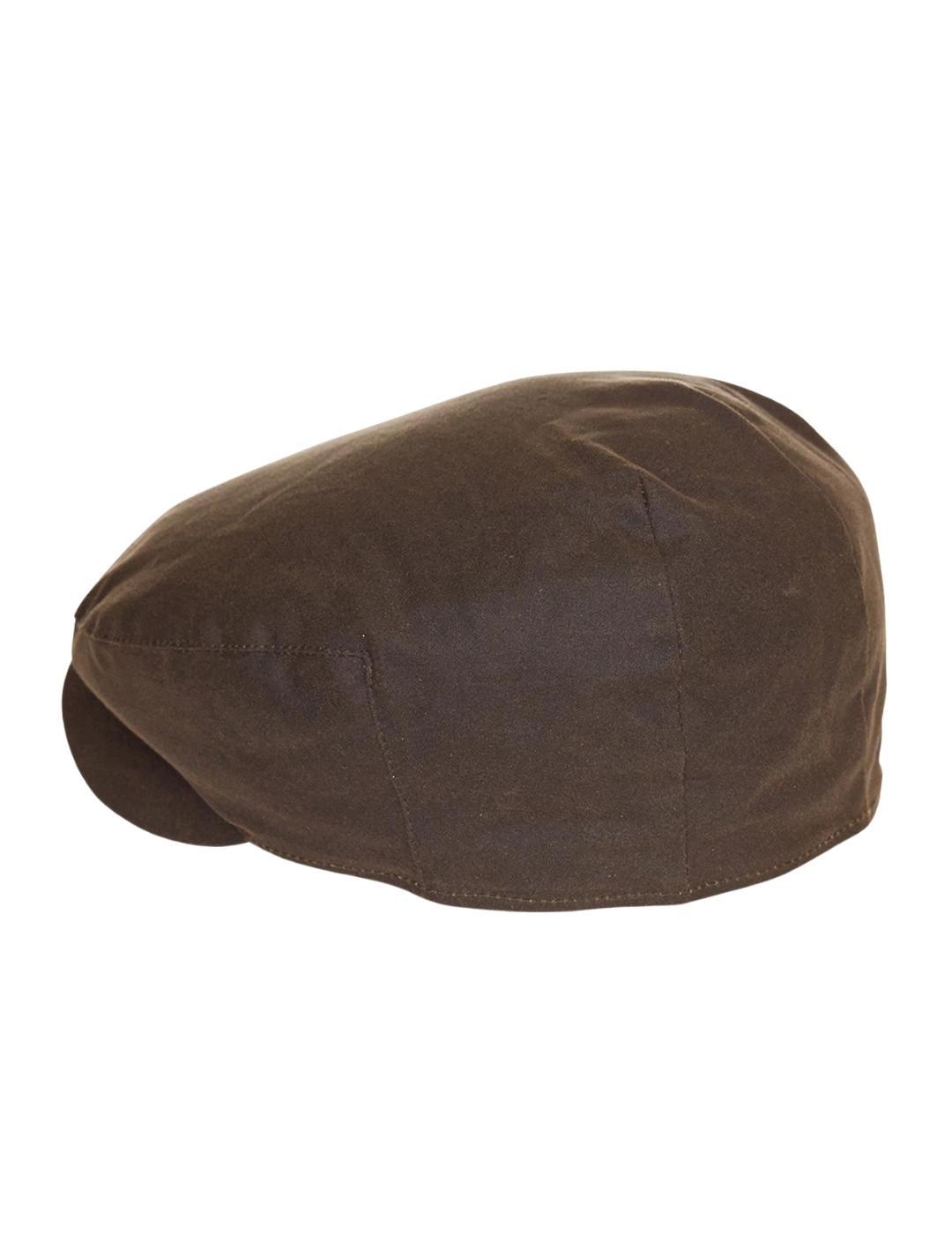 Gorra Barbour Cheviot Wax Flat Cap / Olive Olive