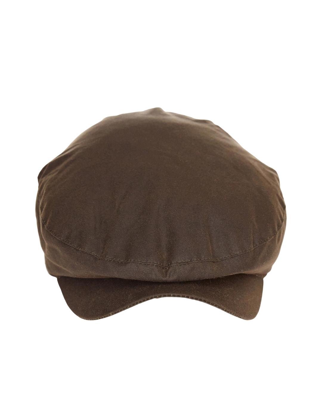Gorra Barbour Cheviot Wax Flat Cap / Olive Olive
