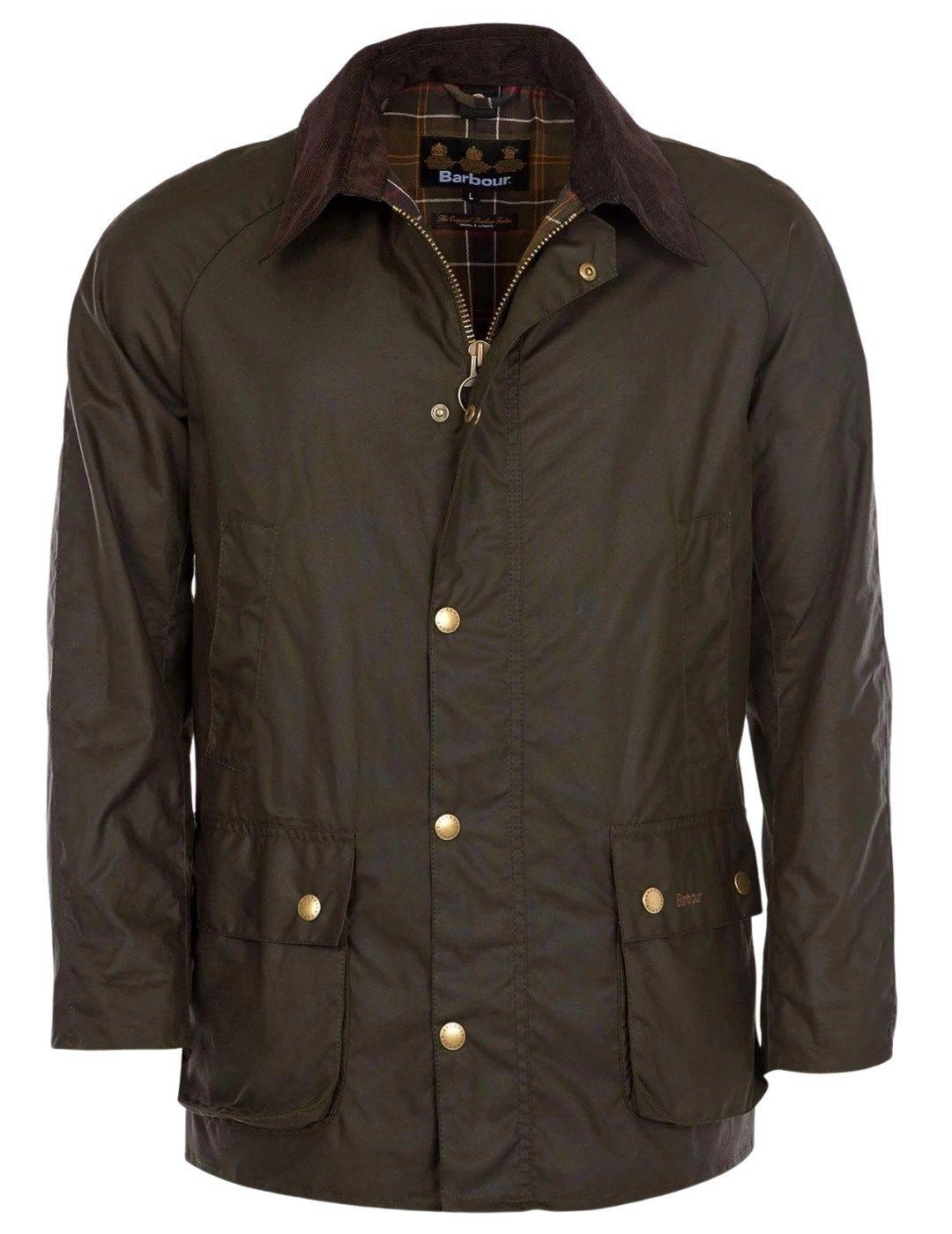 Barbour Chaqueta encerada Ashby Color Verde Oliva