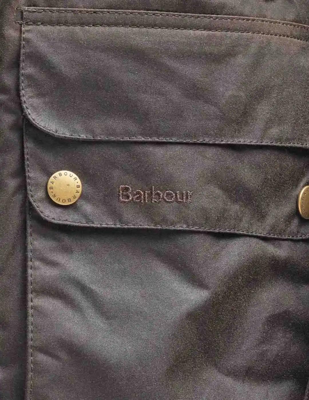 Barbour Chaqueta Game Parka Wax Verde