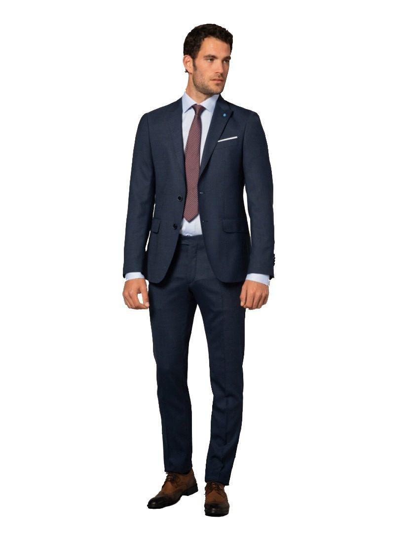 Etiem Traje Slim Fit Marino para hombre